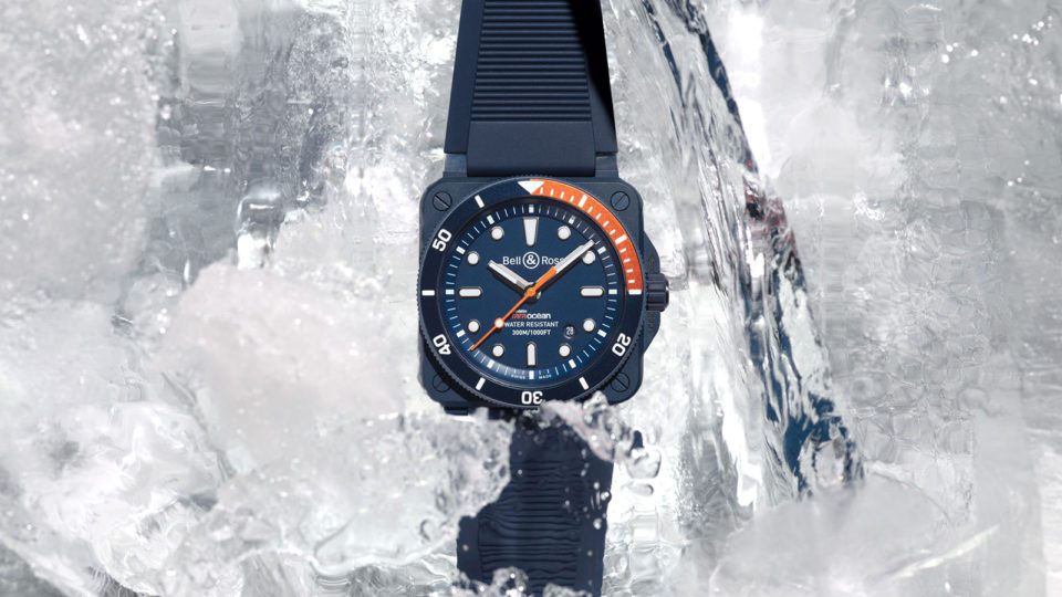 Bell Ross BR 03 92 Diver Tara Blue Ceramic Peduli Lingkungan Dengan