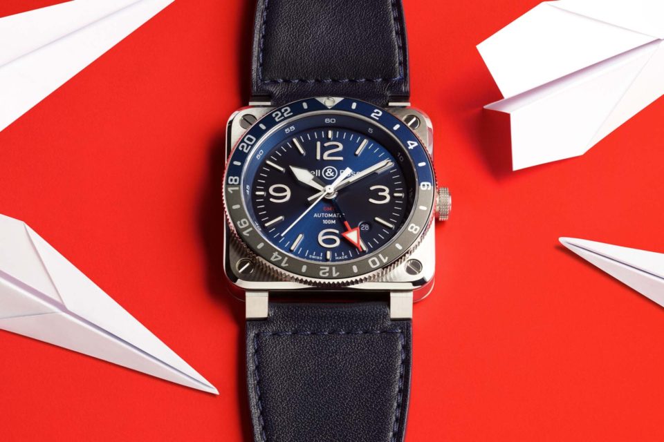 Bell Ross BR 03 93 GMT Diperbarui Dengan Warna Biru Elegan INTime