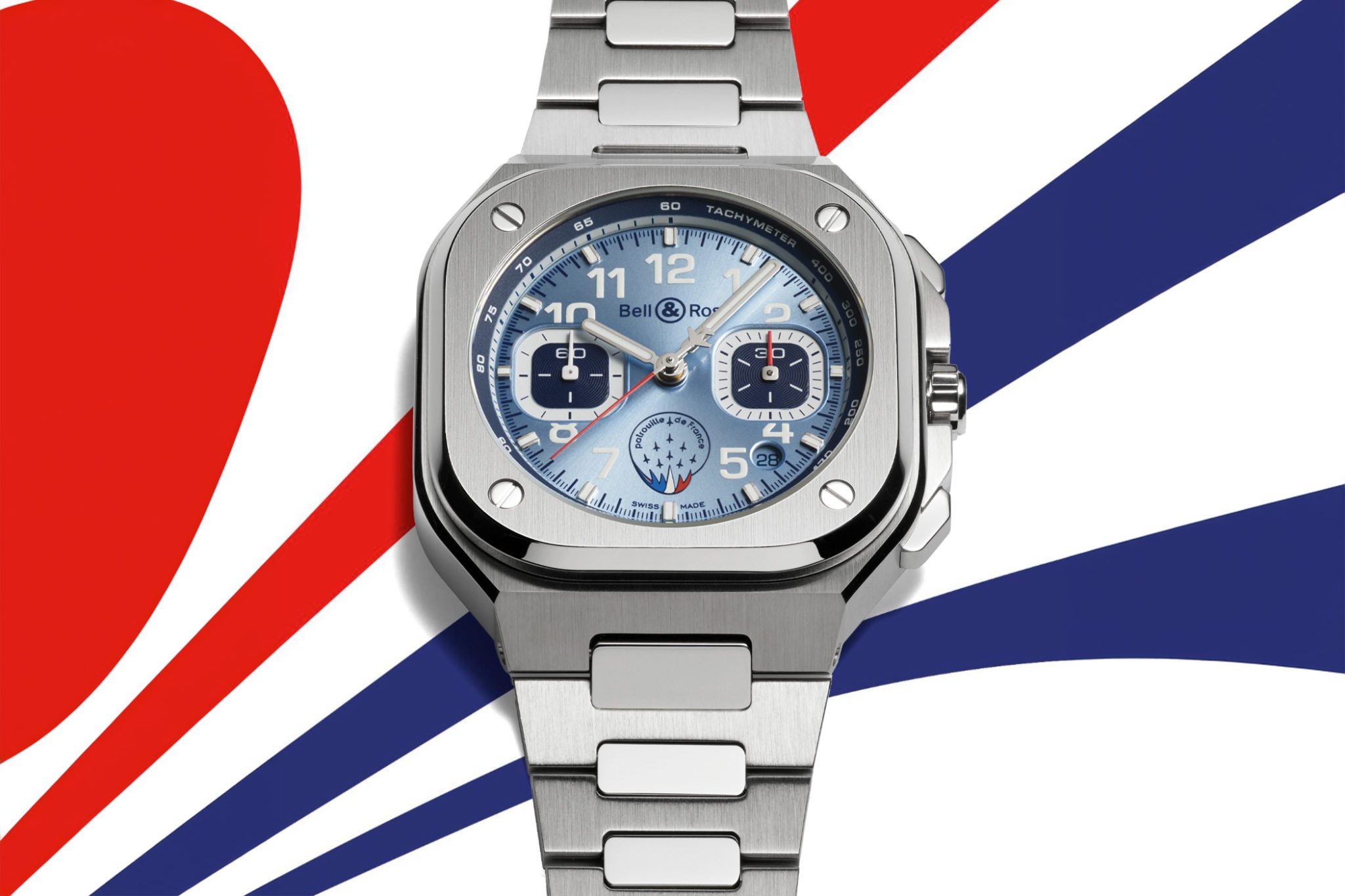 Bell & Ross BR-05 Chrono Patrouille de France: Simbol Atraksi Dunia Aviasi