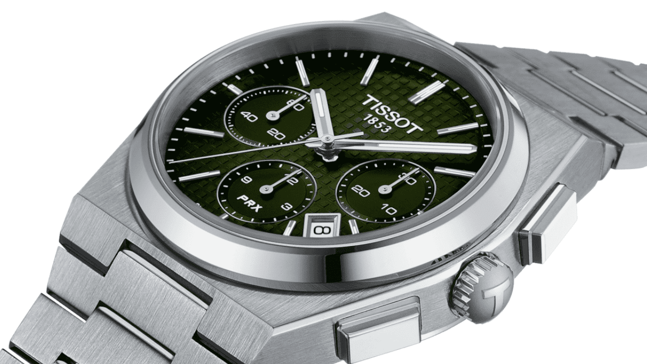 Tissot PRX Automatic Chronograph Green, Tampil Lebih Sporty Dalam Warna Hijau