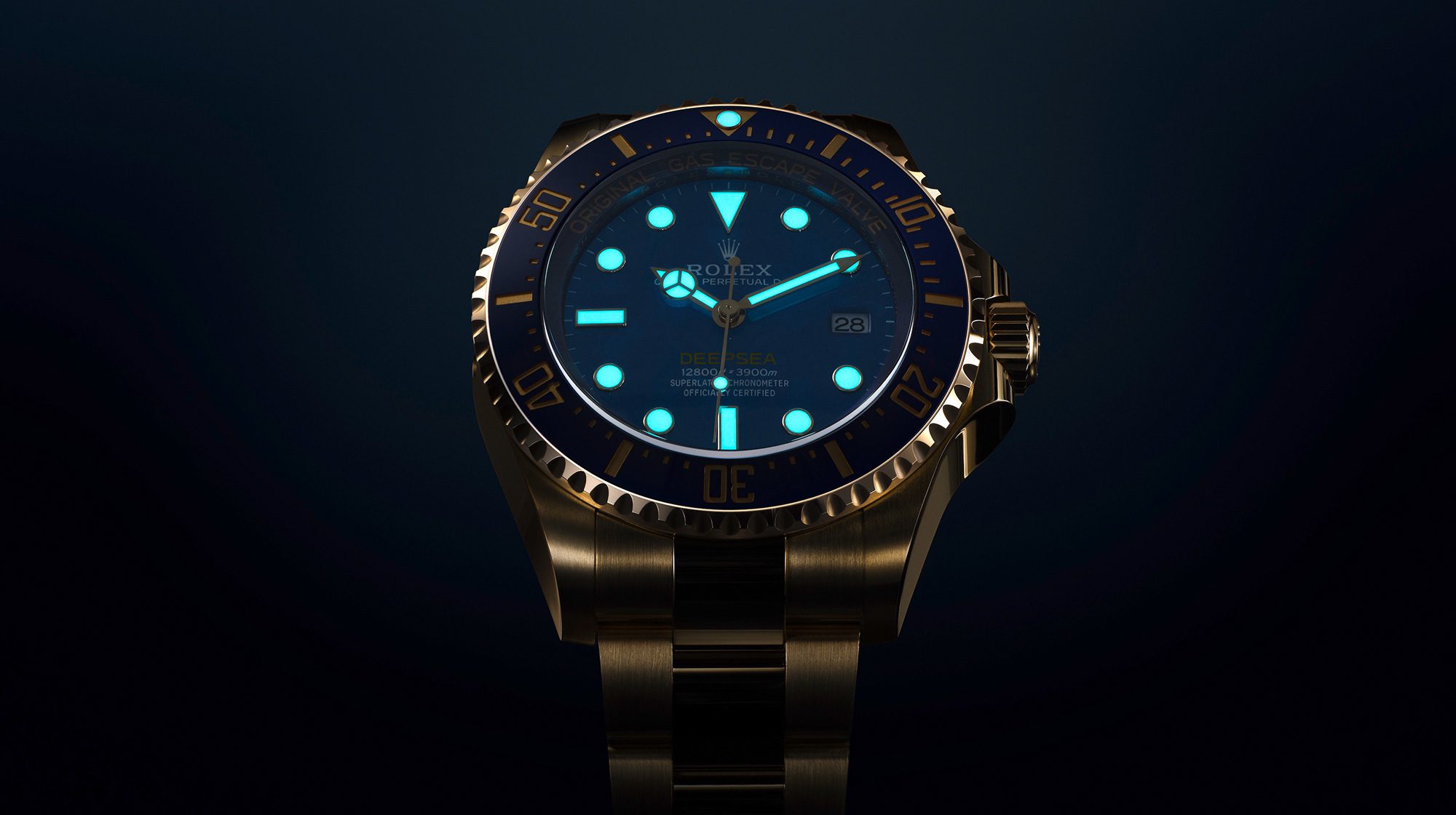 rolex new watches 2024 deepsea chromalight waiting for HD